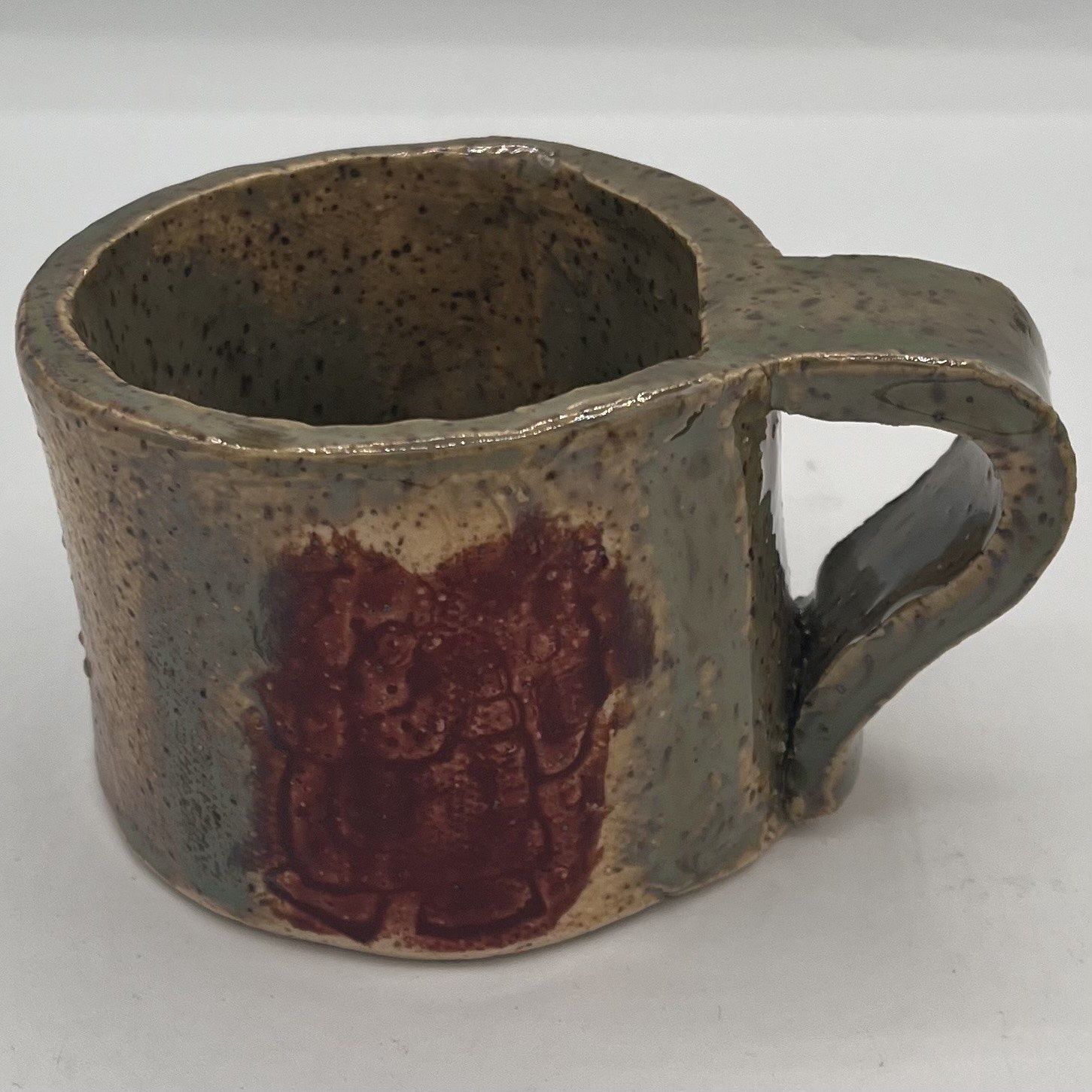 Andrea Walker, Ceramic Mug, Santa