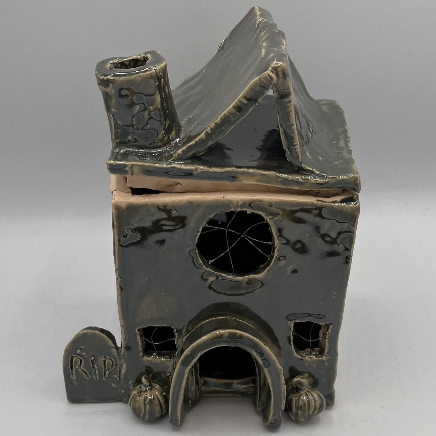 Bobbie Jo Robinson, Ceramic Figurine, Haunted House