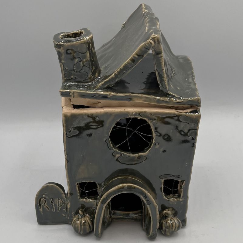 Bobbie Jo Robinson, Ceramic Figurine, Haunted House