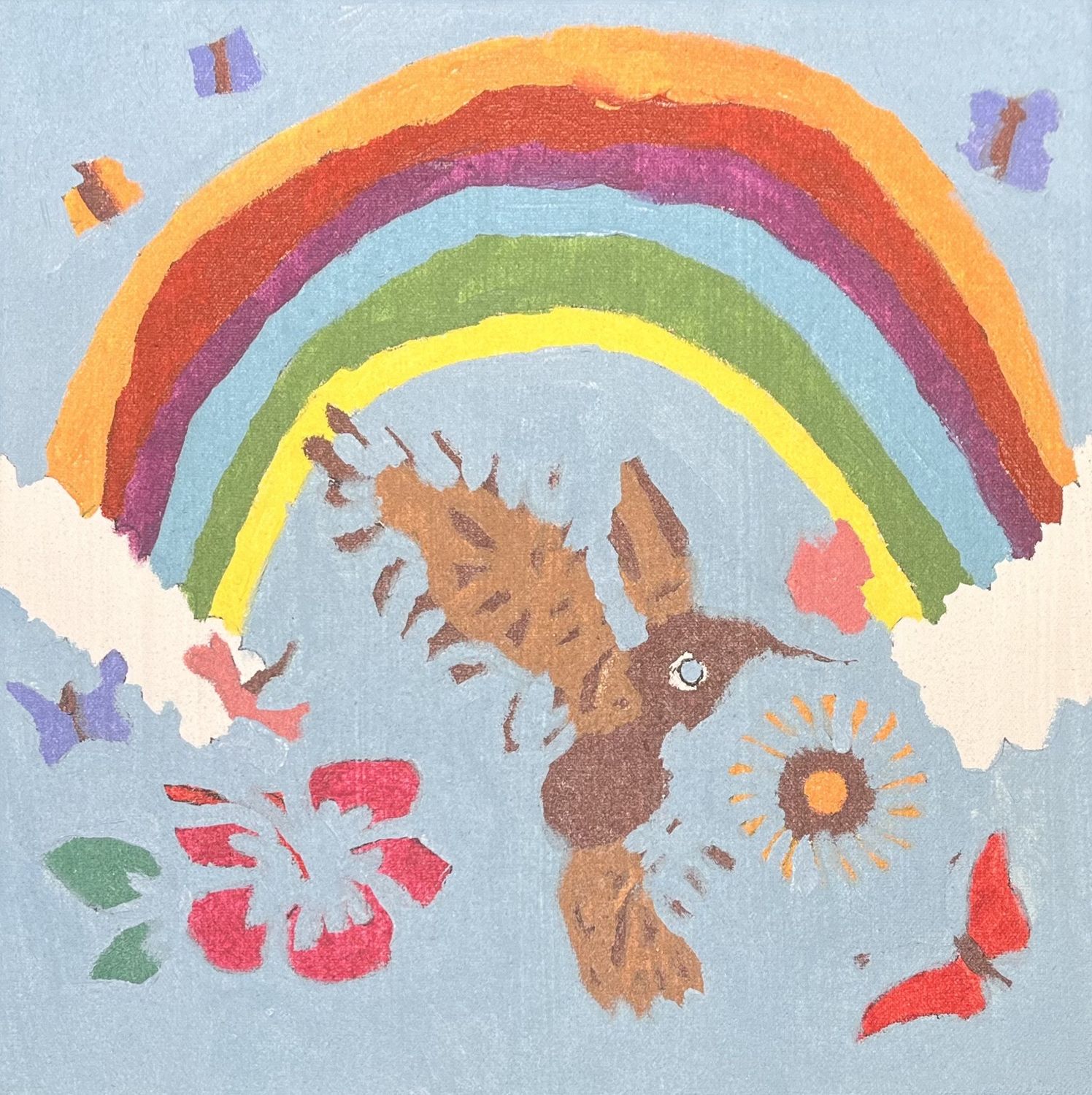 Mallory Miller, Acrylic on Canvas, &#39;Spring&#39;