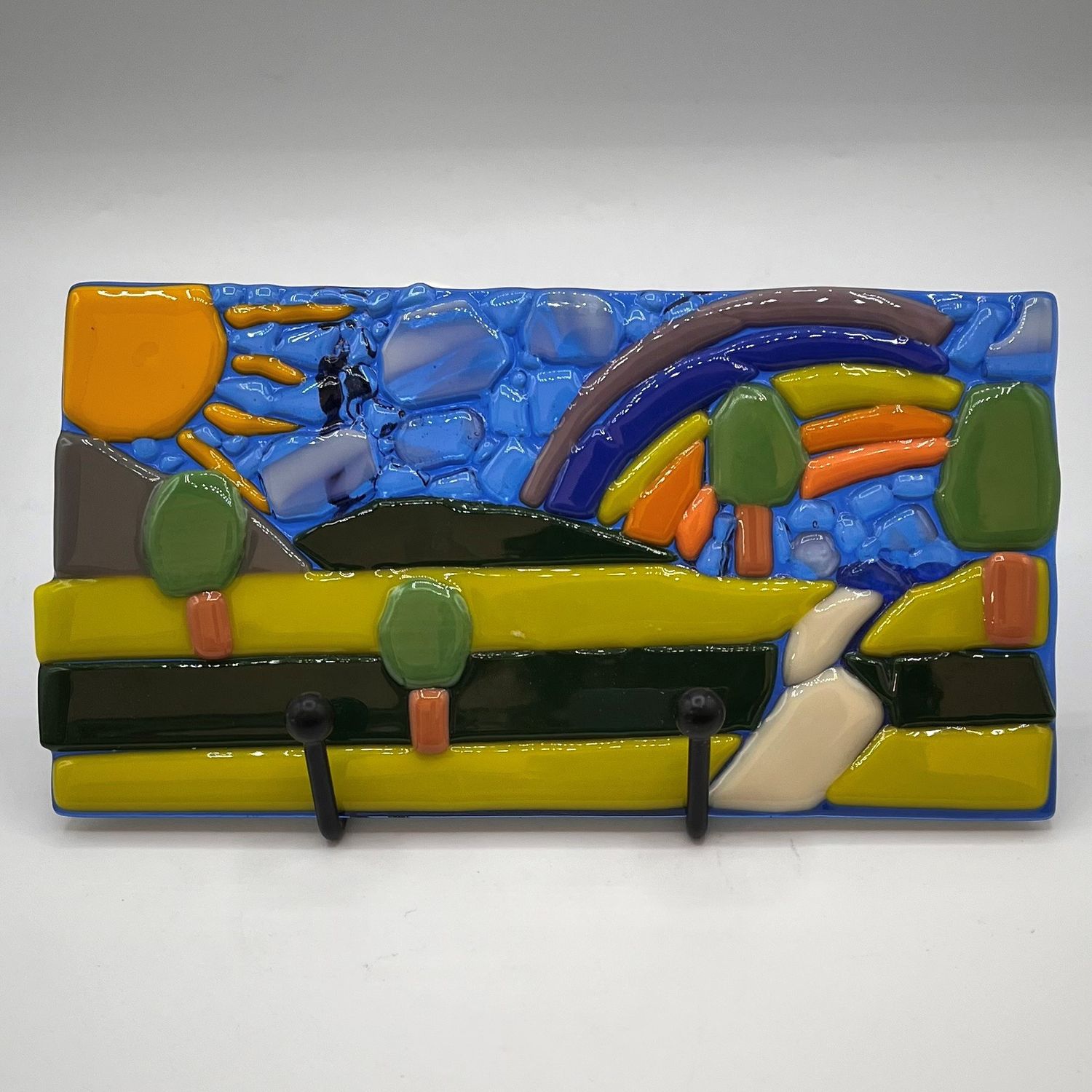Cassie Sullivan, Park scene glass stand piece