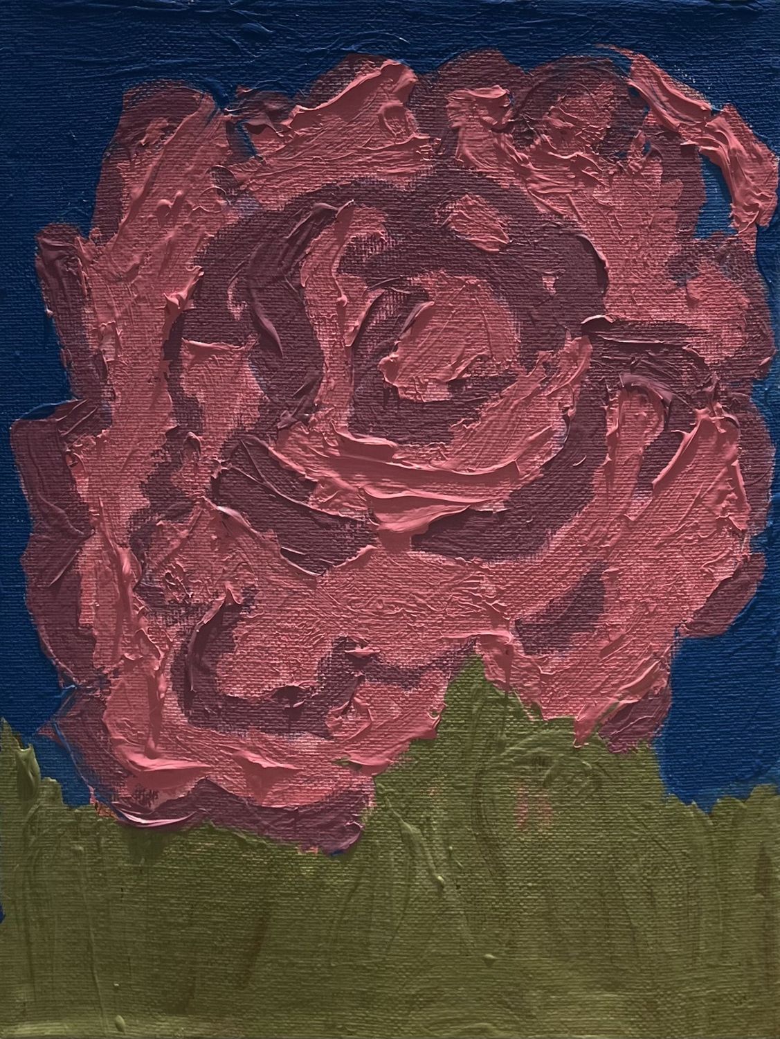 Jody Mann, Acrylic on Canvas, &#39;Pretty Pink Flower&#39;