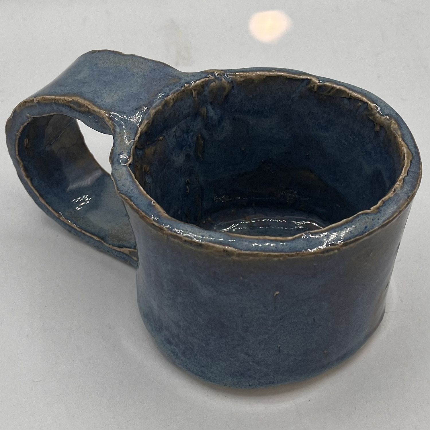 Tammy McCammon, Ceramic Mug, Blue and Brown
