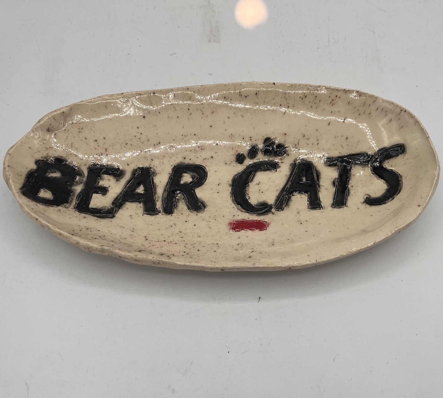 Bobbie Jo Robinson, Ceramic Dish, &#39;Bearcats&#39;