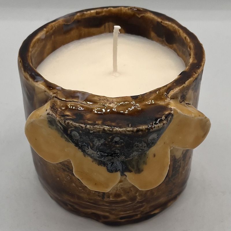 Rebecca Reed, Ceramic Candle, Sunflower