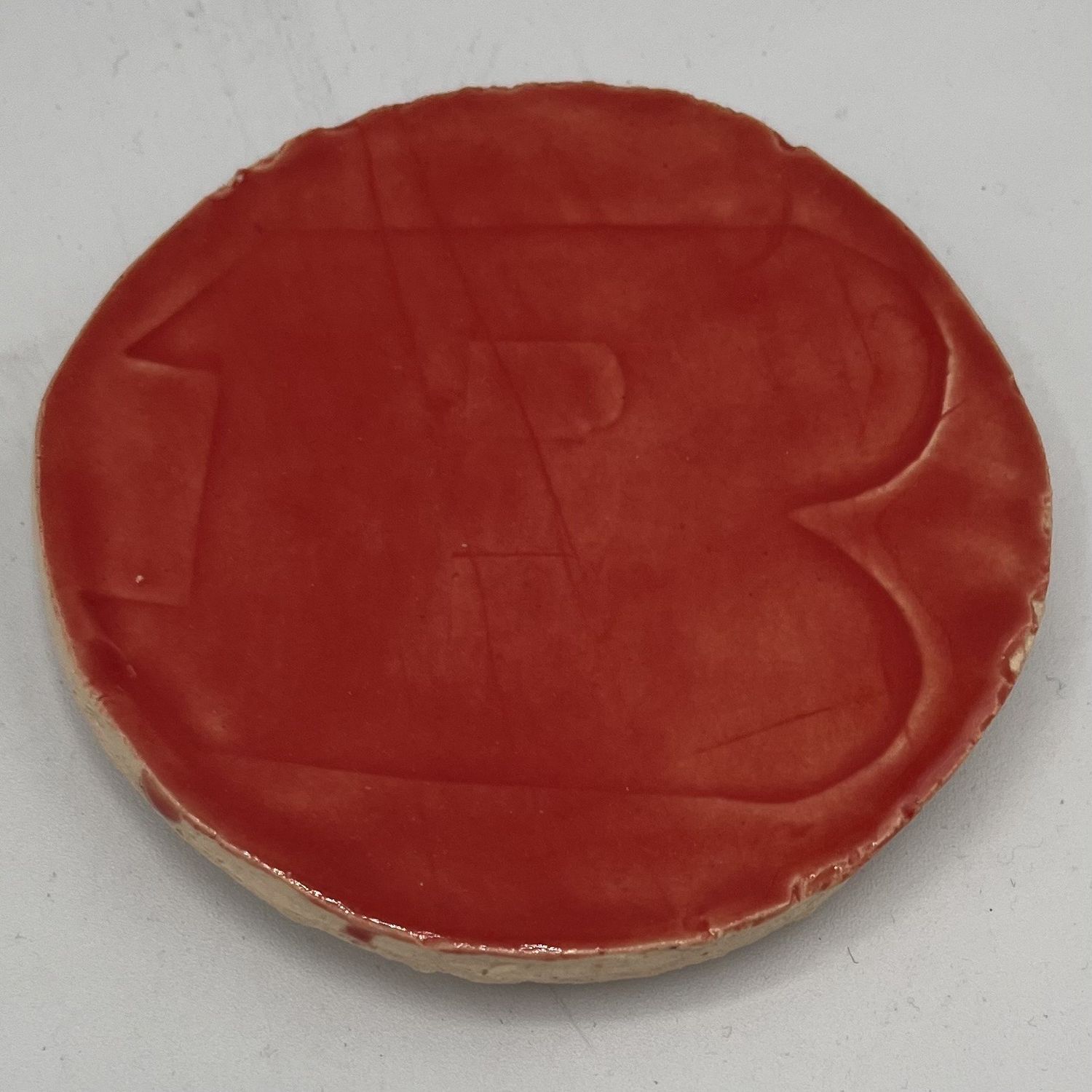 Saul Ray, Ceramic Coaster, &#39;B&#39; Sports Logo 2