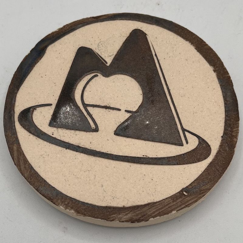 David Smyth, Ceramic Coaster, Marcum Fountain