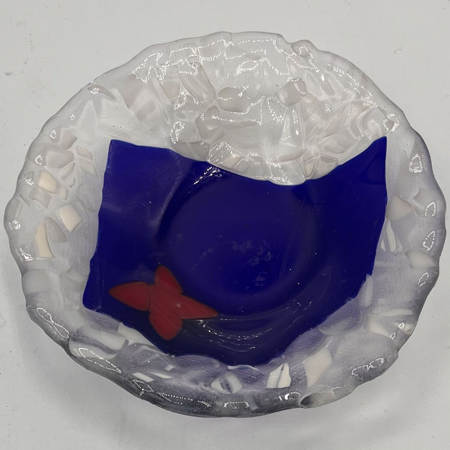Tammy McCammon, Fused Glass Bowl, Hamilton Ohio