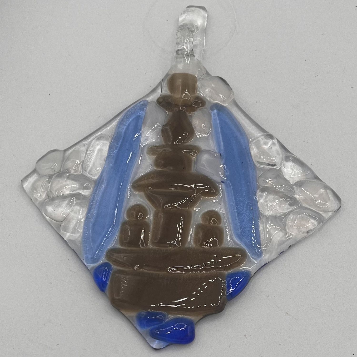 Adam Gibbemeyer, Fused Glass Suncatcher, Fountain