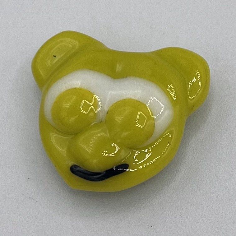 Tiffany Jameson, Fused Glass Magnet, Green Bear