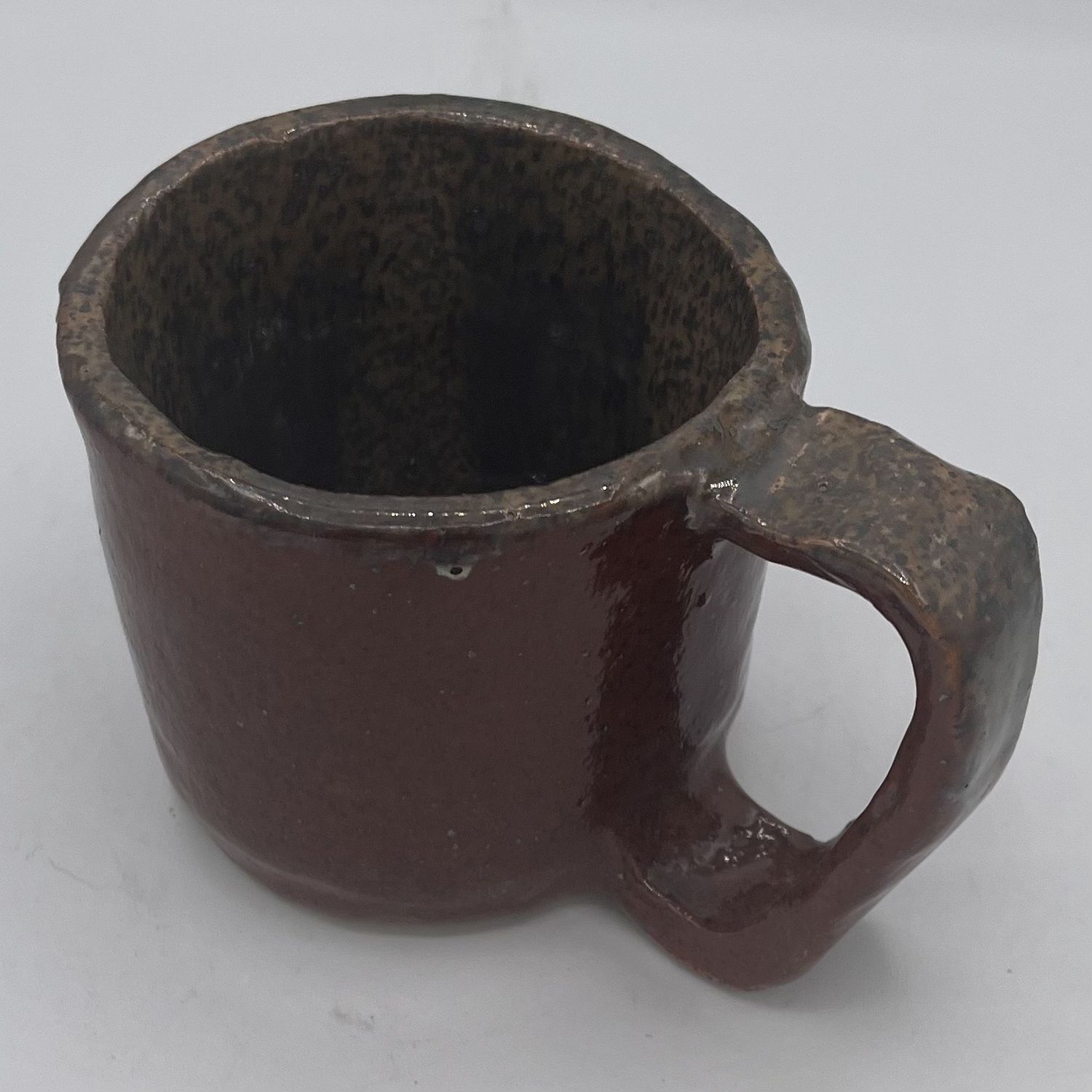 Studio, Ceramic Mug, Multi-Shade Brown Design