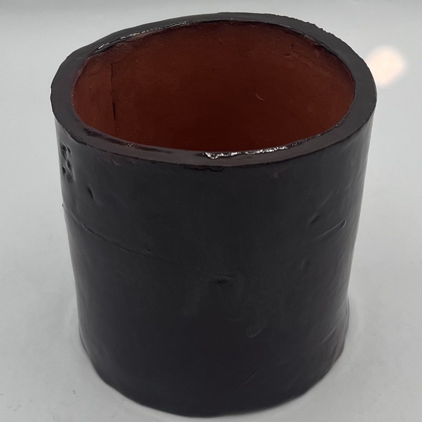 David Campbell, Ceramic Utensil Holder, Dark Purple Design