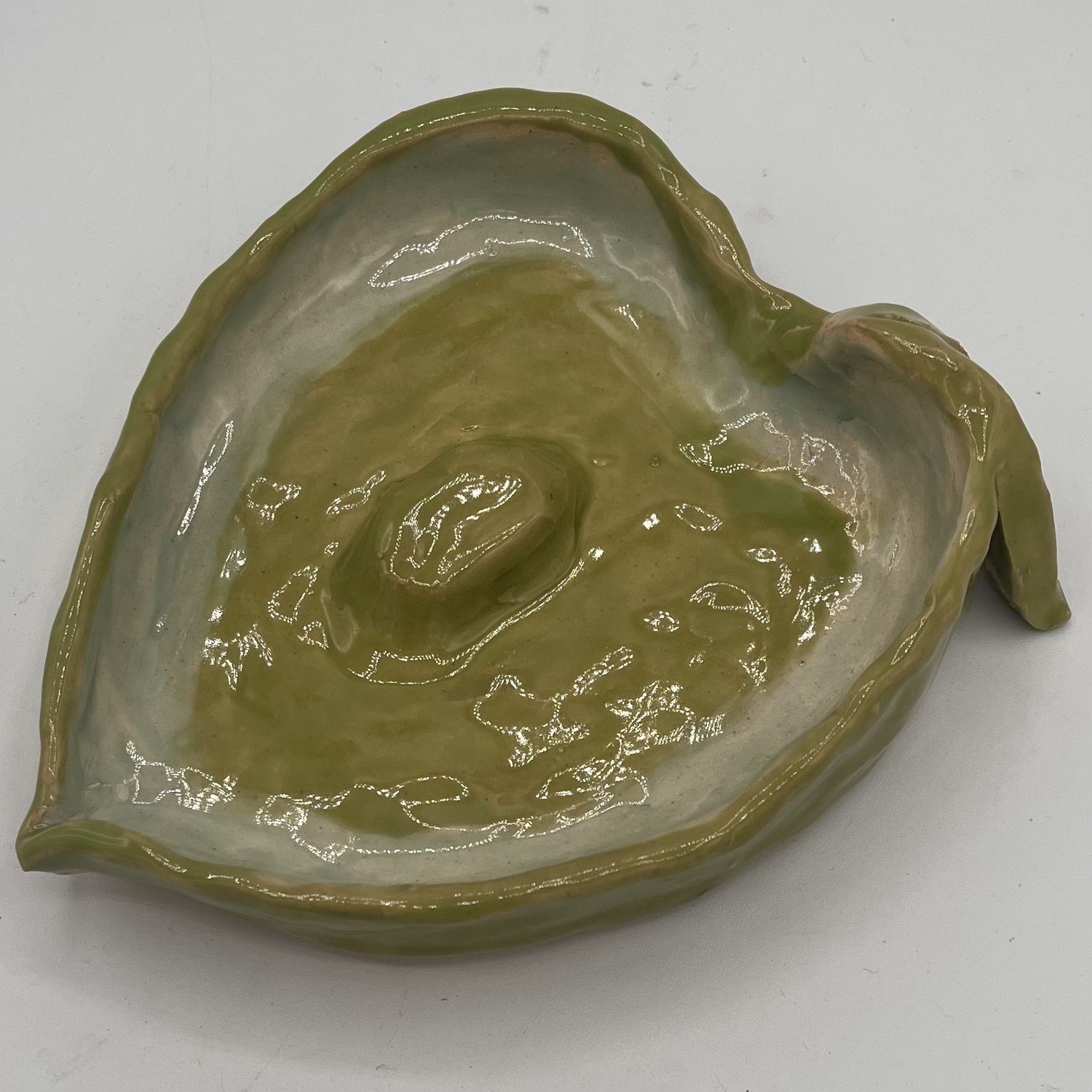 James Egan, Ceramic Dish, Green Apple