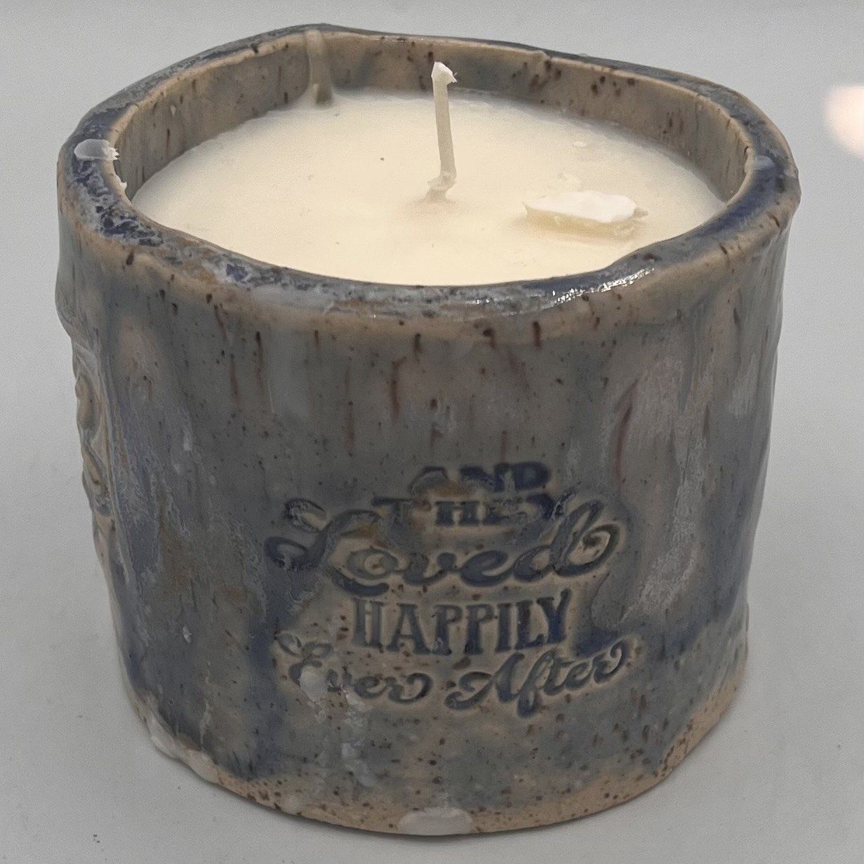 Kenny Needham, Ceramic Candle, &#39;And They Lived Happily Ever After&#39;