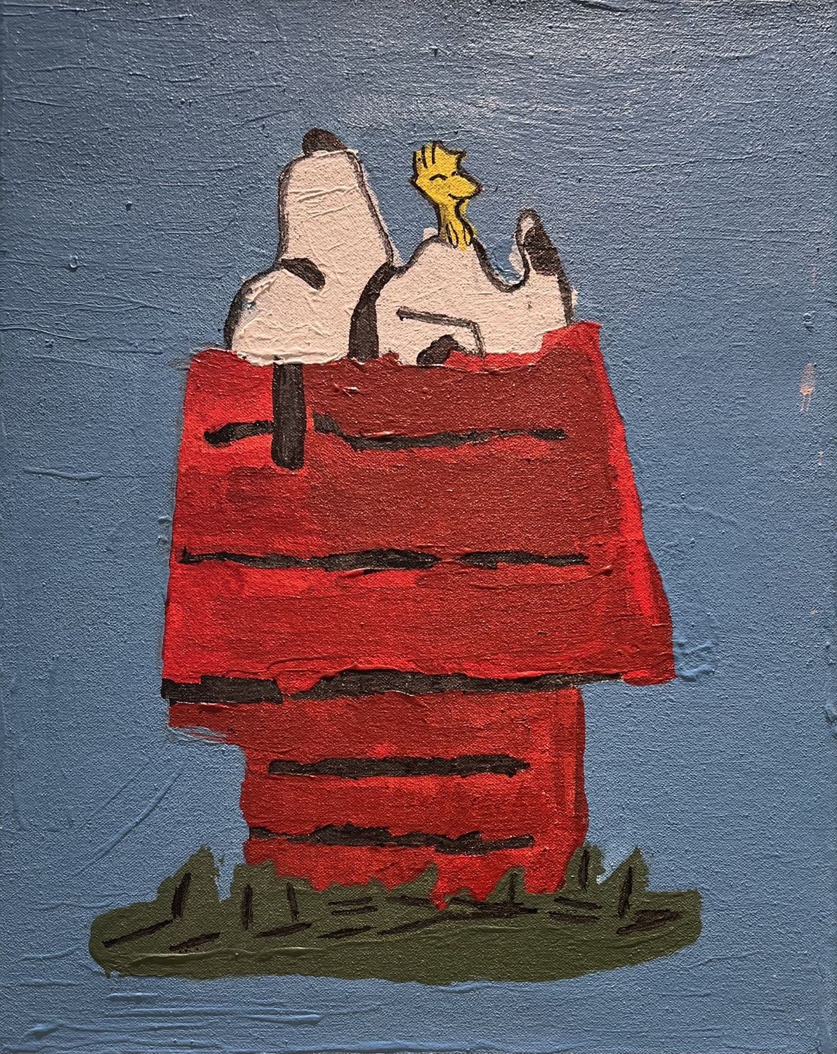 Jordan Satterfield, Acrylic on Canvas, &#39;Best Friends&#39;