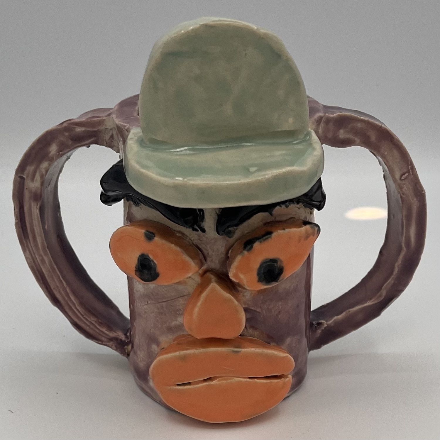 Tammy McCammon, Ceramic Mug, Colorful Face