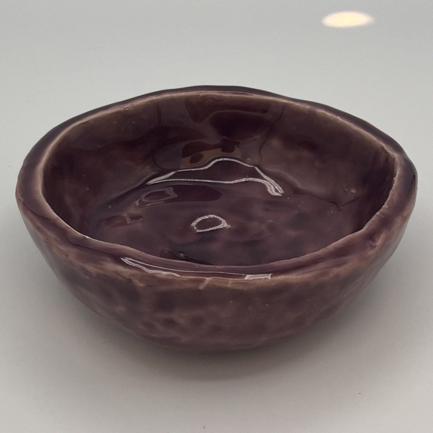 Erin Betz, Ceramic Bowl, Purple Design