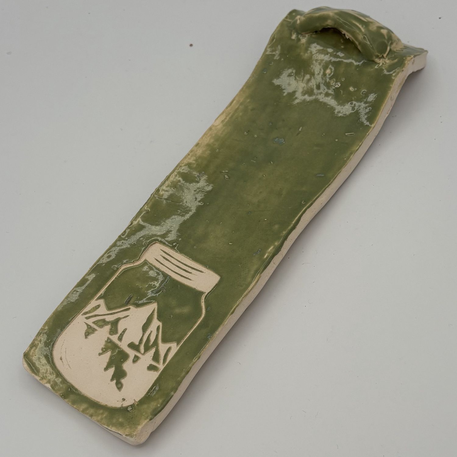 Dale Murphy, Ceramic Incense Holder, Mountain in a Jar
