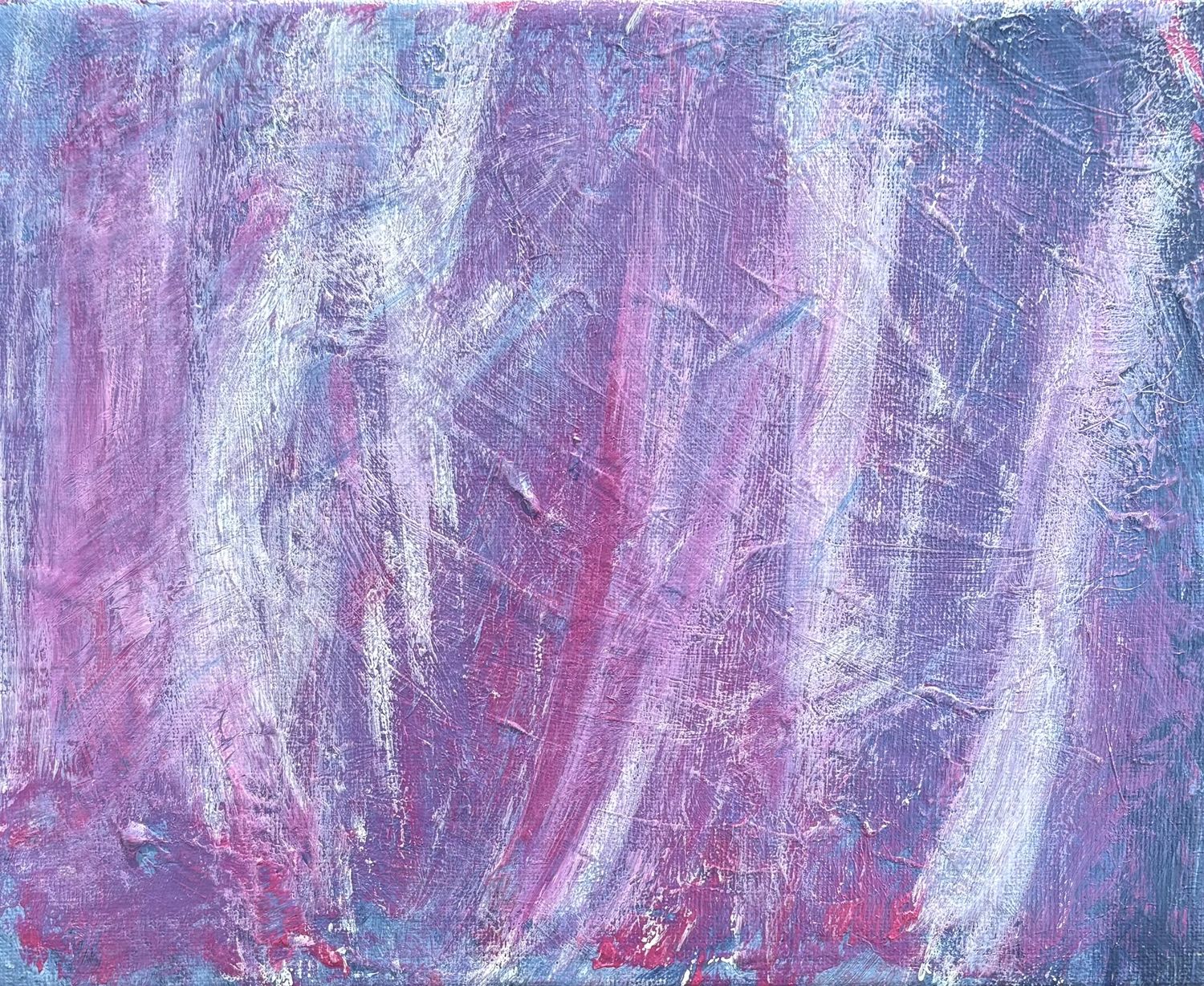 Alphonso Rowe, Acrylic on Canvas, &#39;Retro Noise&#39;