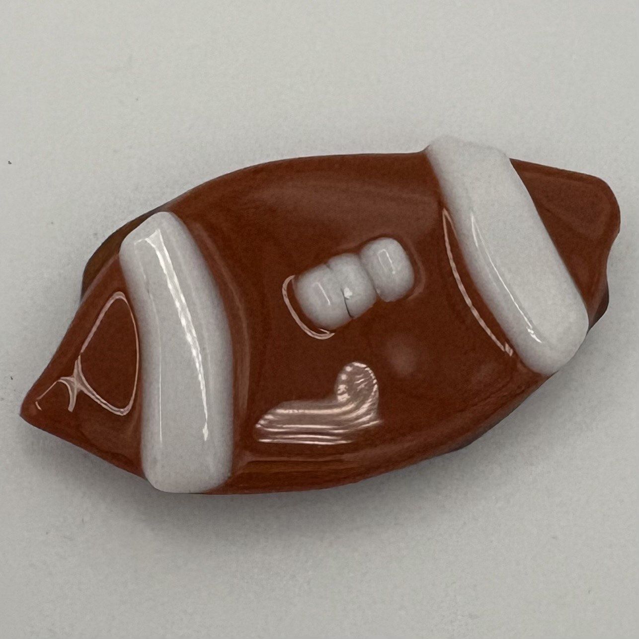Mallory Miller, Fused Glass Magnet, Football