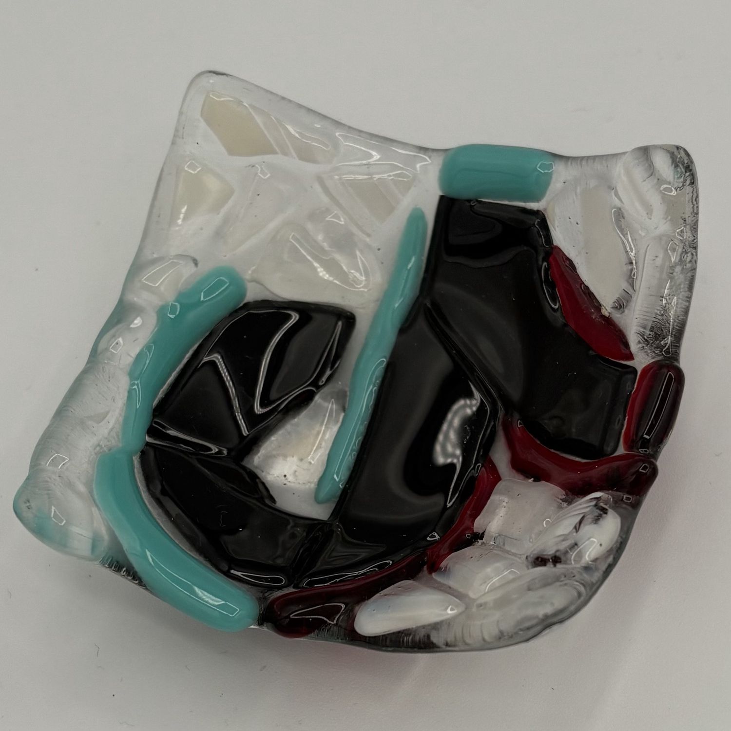 Sarah Brown, Fused Glass Ring Dish, App Logo