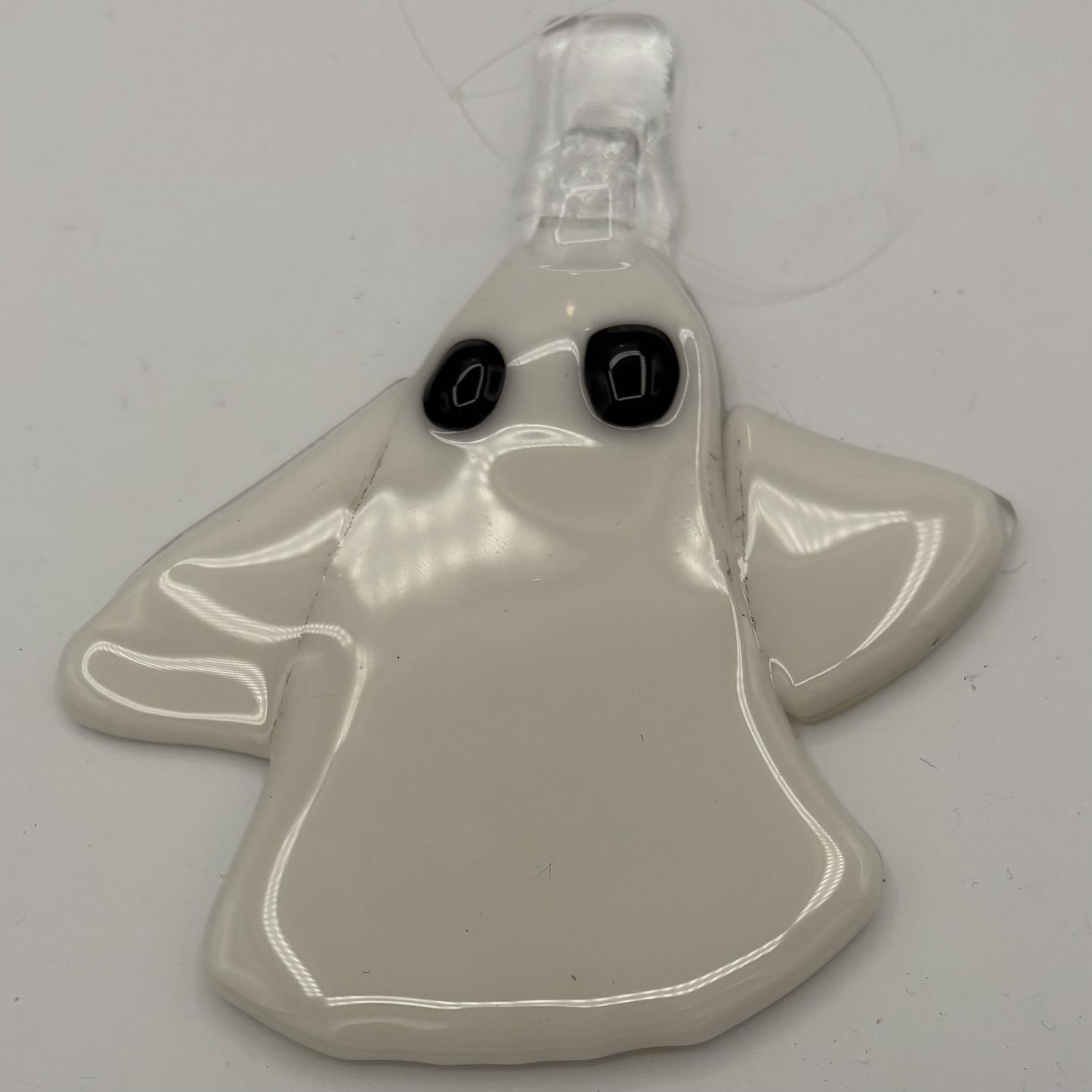 Tammy McCammon, Fused Glass Suncatcher, Ghost