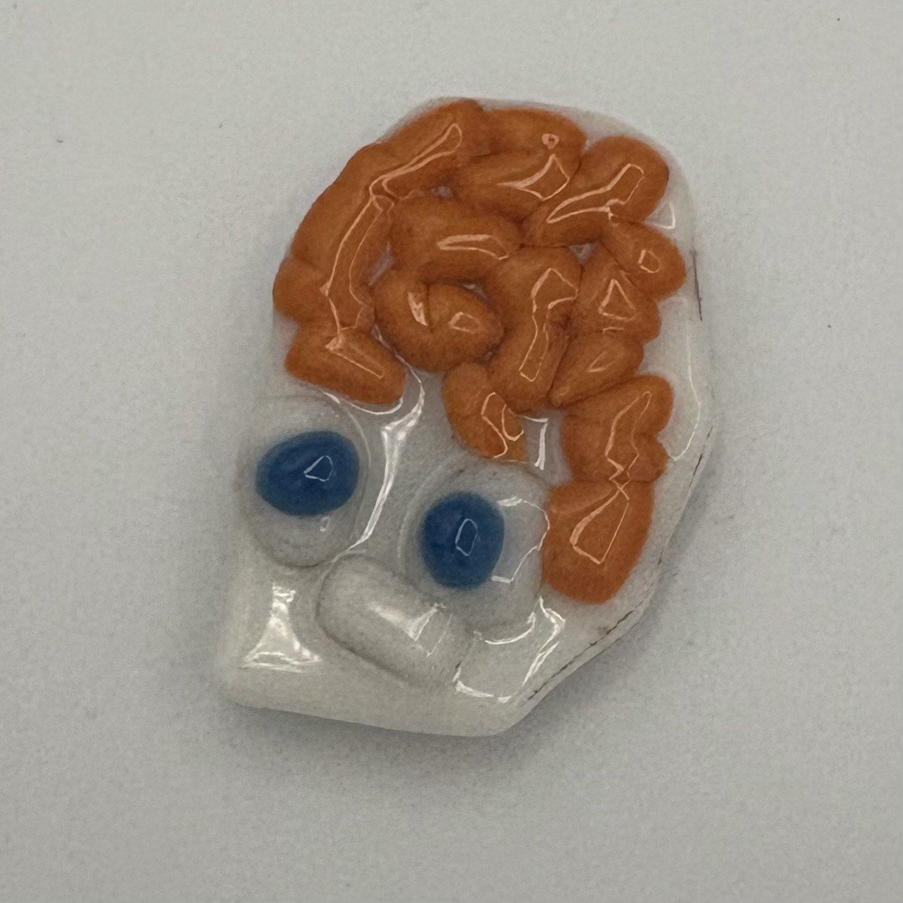 Mary Phifer, Fused Glass Magnet, Ginger Boy