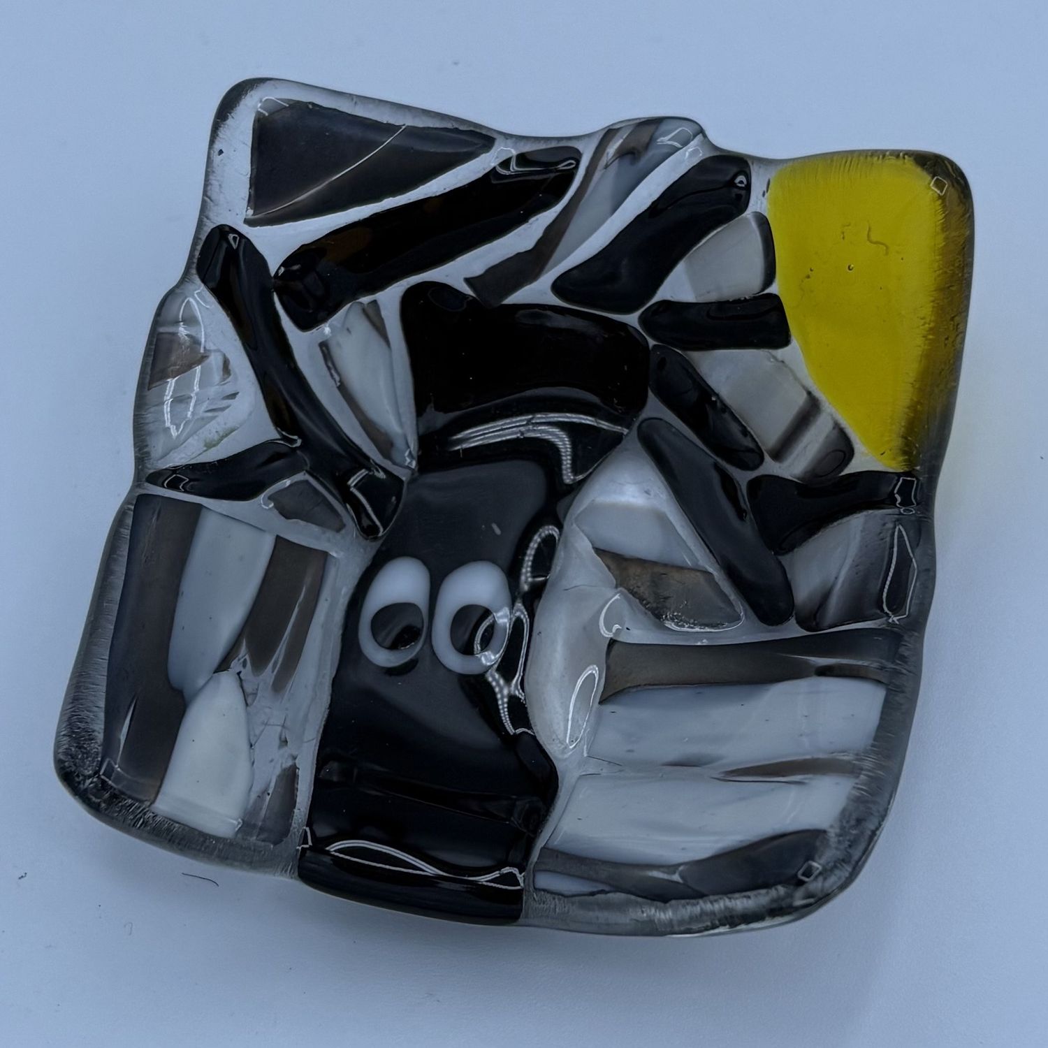 Melissa Jenkins, Fused Glass Ring Dish, Spooky Tree