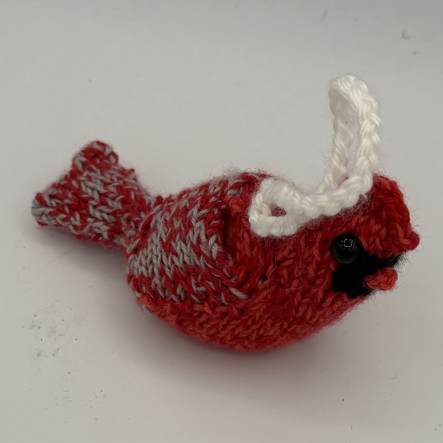 Kathleen Honeycutt, Crochet Ornament, Cardinal