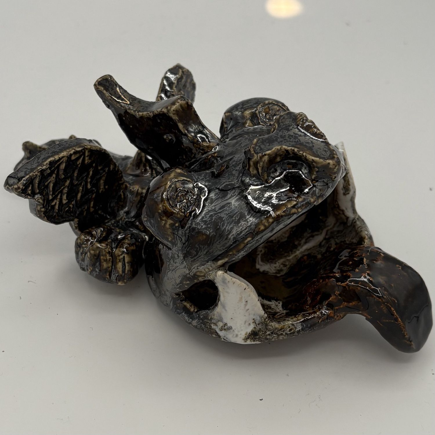 Tiffany Jameson, Ceramic Figurine, Dragon