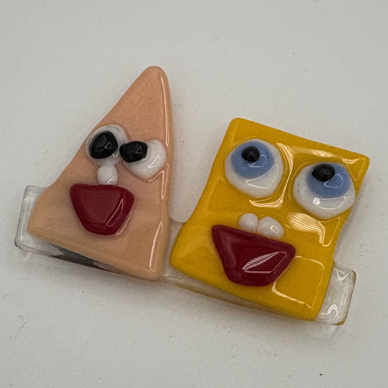Mary Phifer, Fused Glass Magnet, Best Buddies