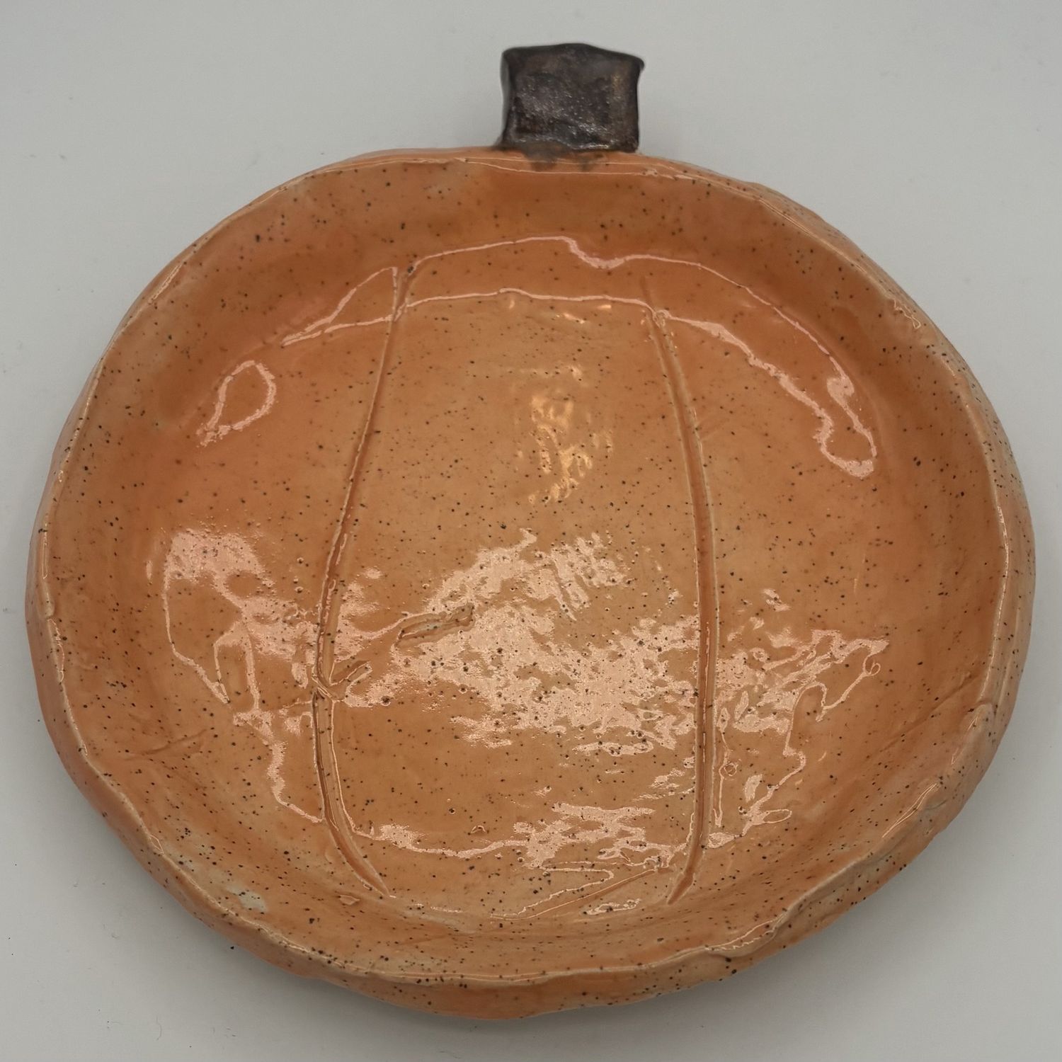 Breanna Allmandinger, Ceramic Plate, Santa