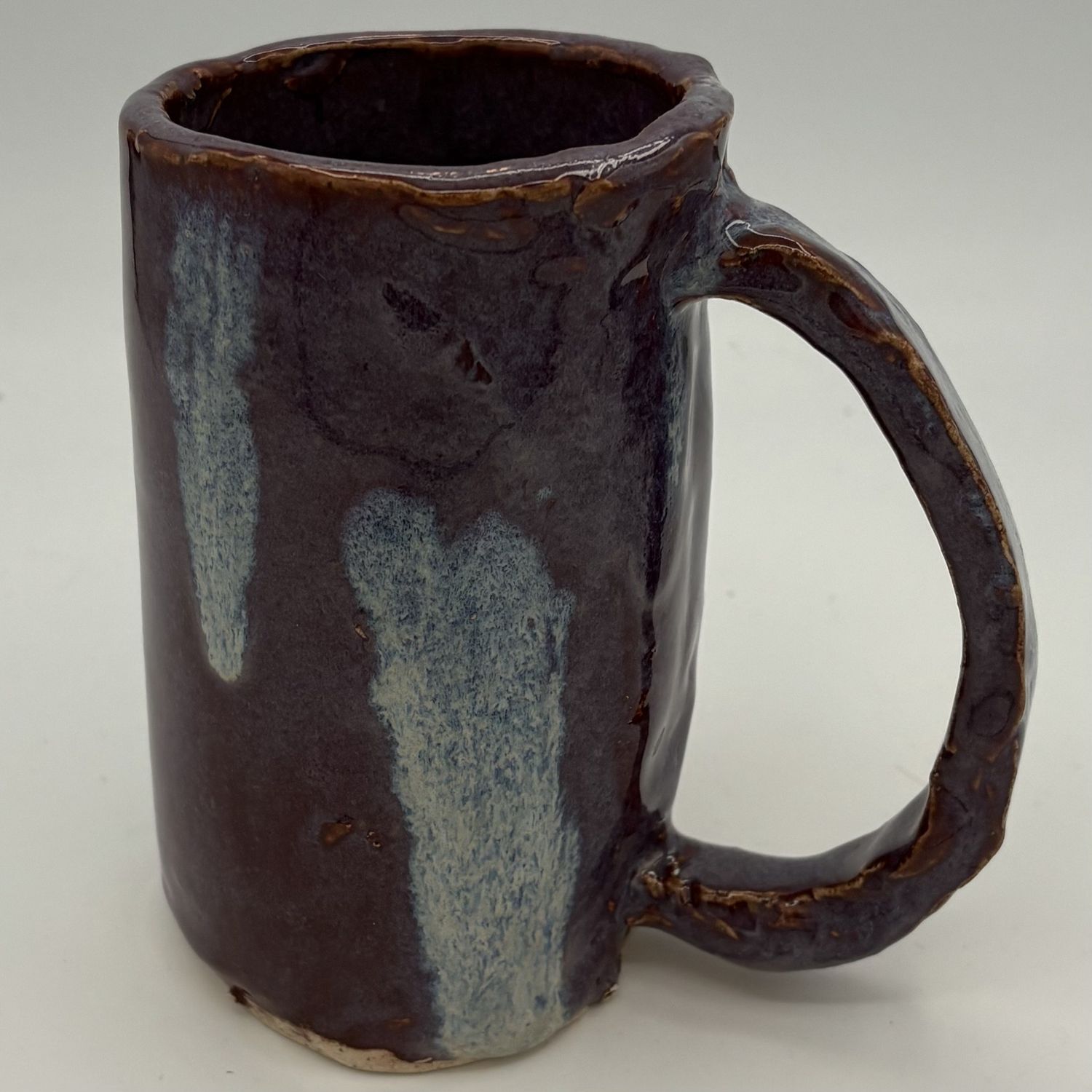 Kenny Needham, Ceramic Mug, Purple and Blue