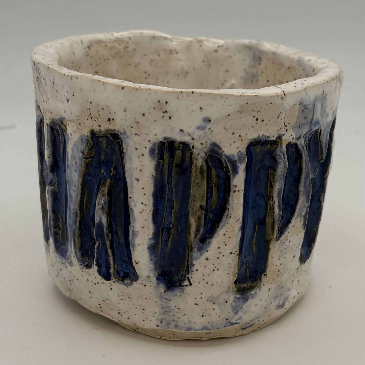 Bobbie Jo Robinson, Ceramic Container, Happiness