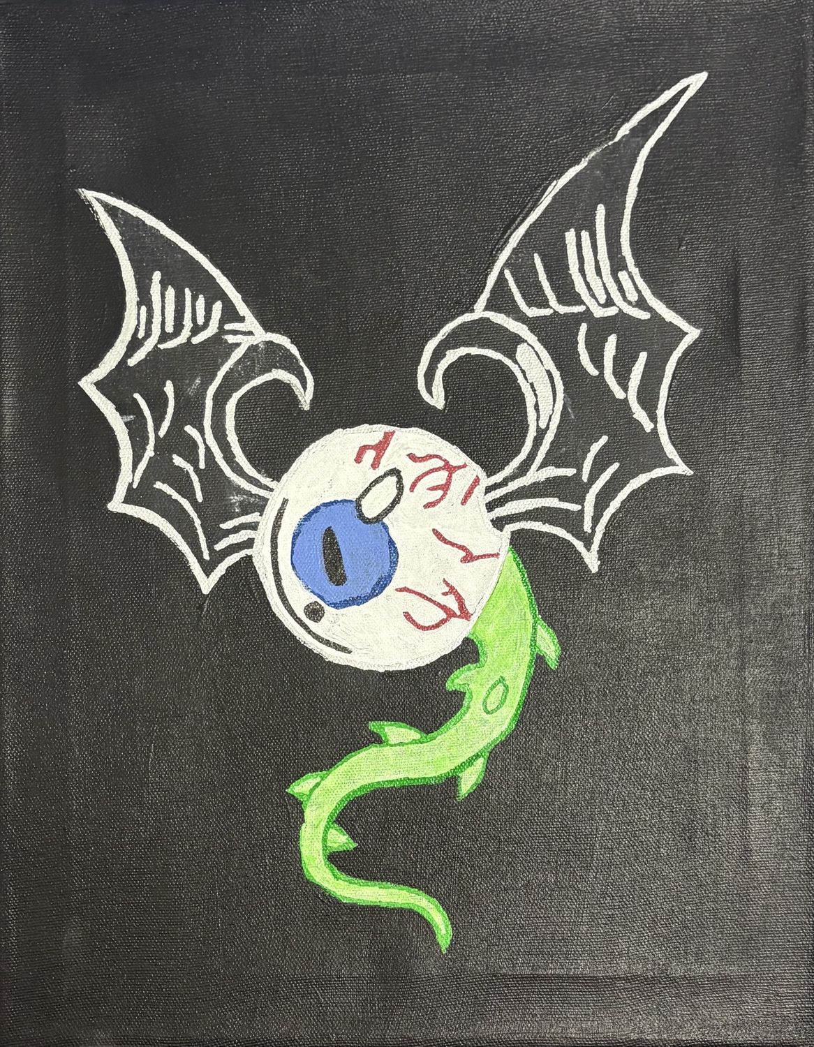 Kirsten Smith, Acrylic on Canvas, 'Eye See You'