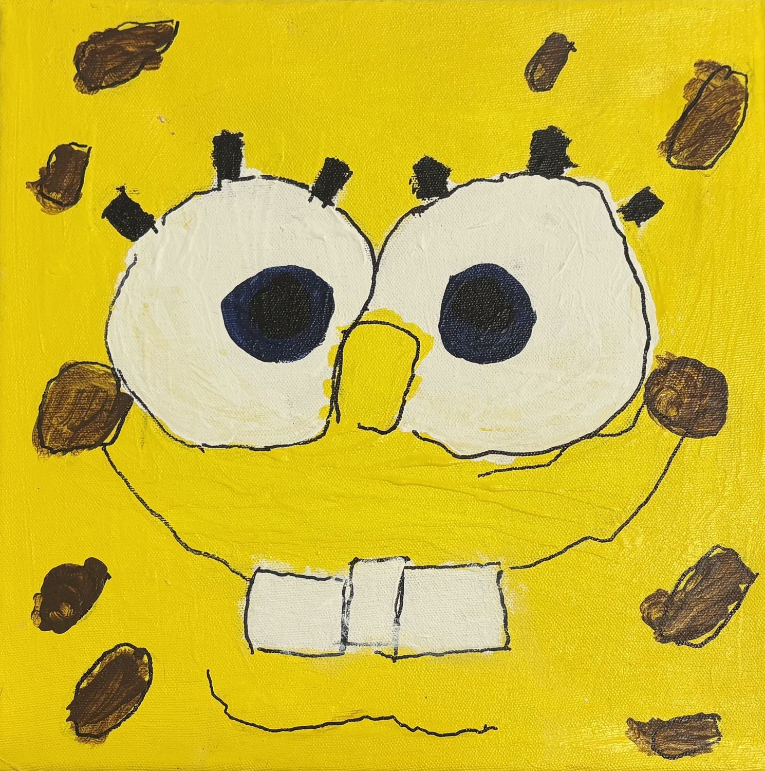 Amy Thompson, Acrylic on Canvas, 'Bobby'