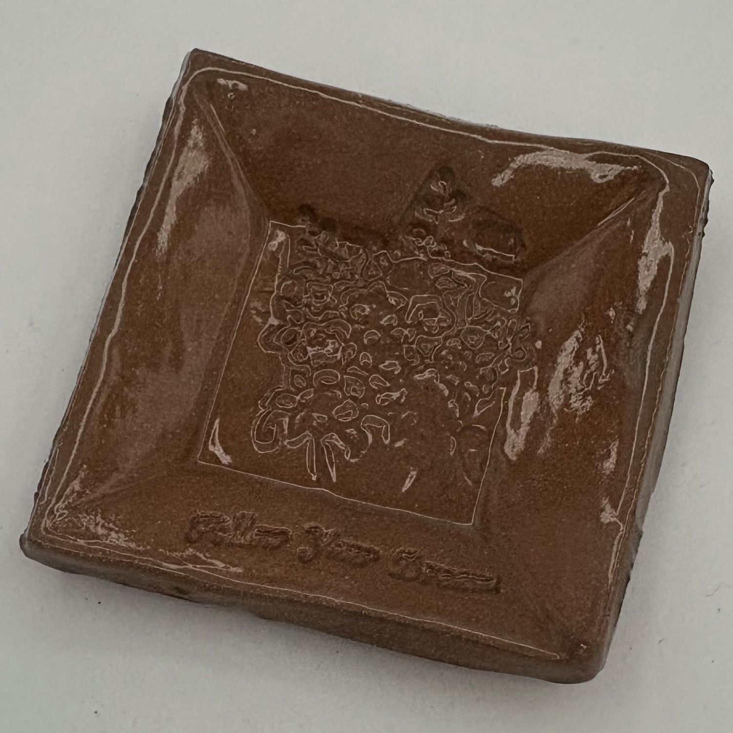 Nathan Stephens, Ceramic Ring Dish, 'Follow Your Dreams'