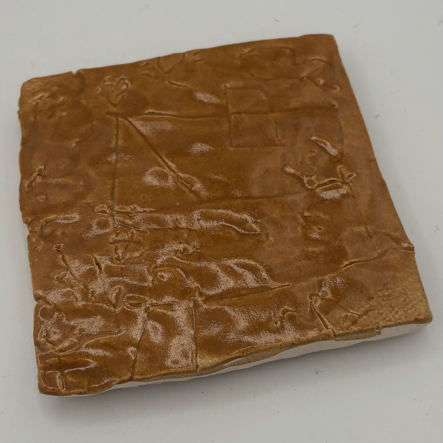 Breanna Allmandinger, Ceramic Coaster, Campsite