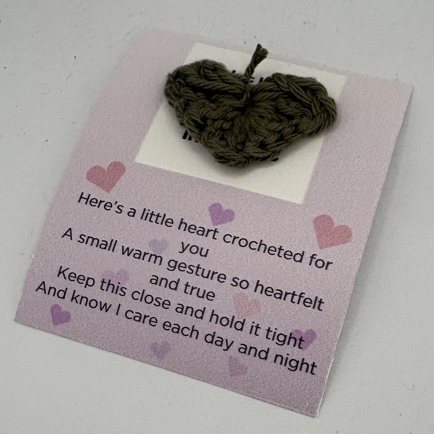 Kathryn Feldmann, Fabric Pocket Hug, Green Heart