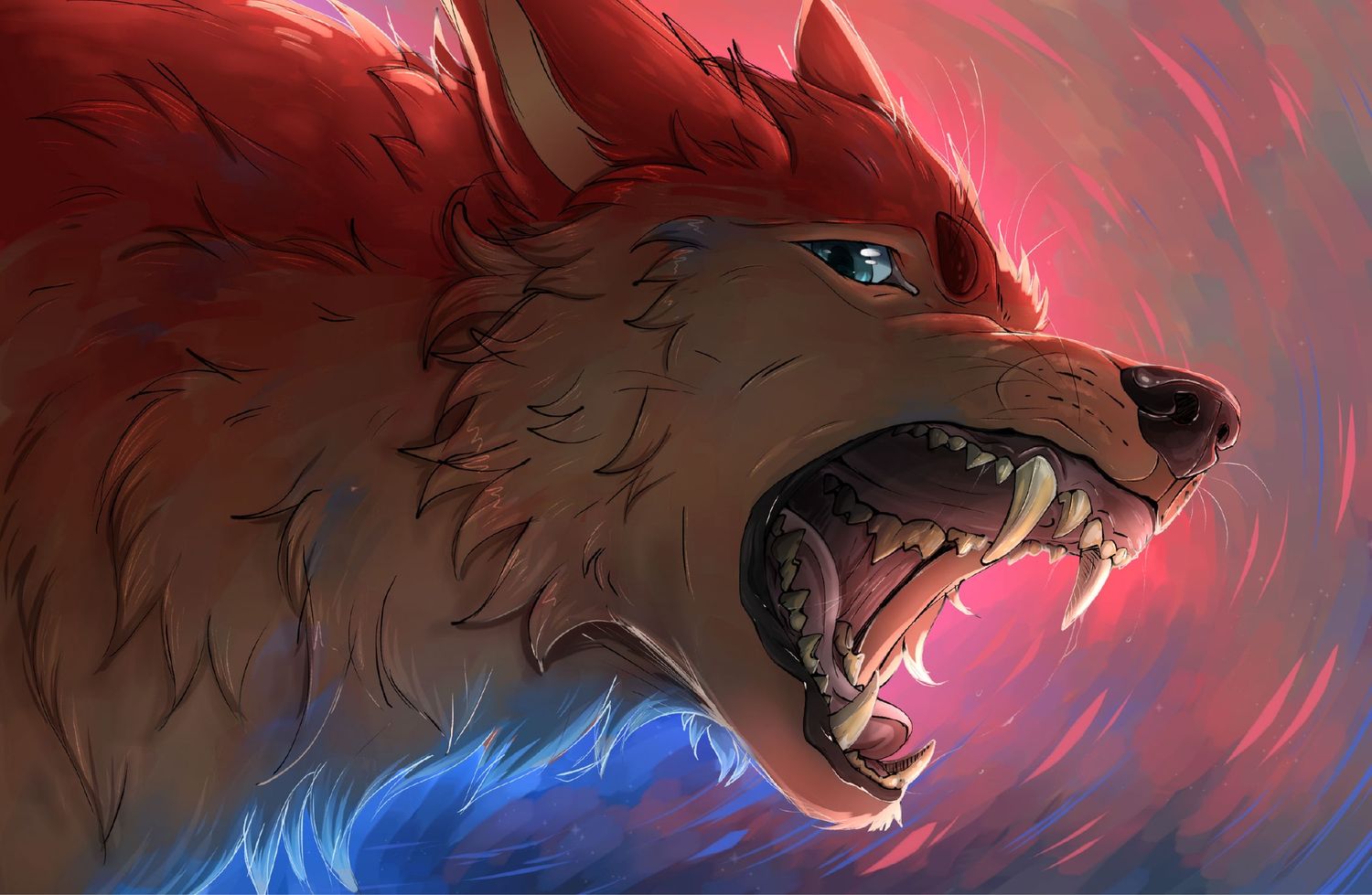 Abagayl Callahan, Vibrant Violence, Custom Print