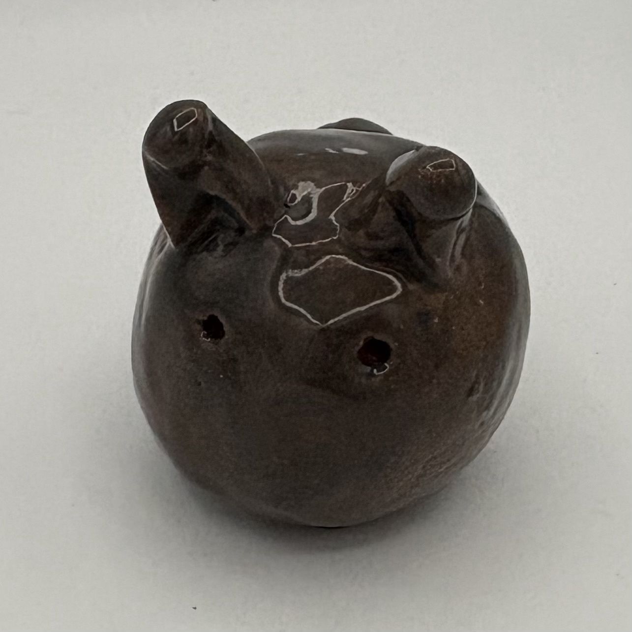Mark Hodge, Ceramic Figurine, Brown Little Bunny