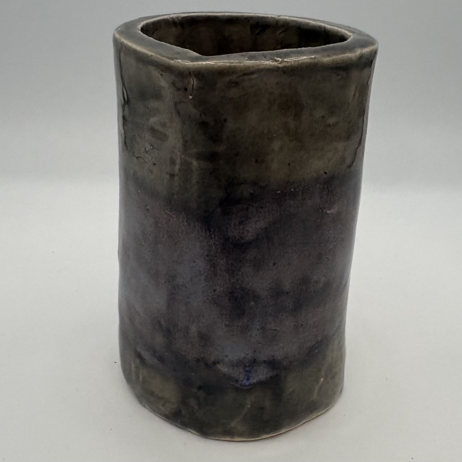 Gabby Adams-Hubbard, Ceramic Container, Grey Design