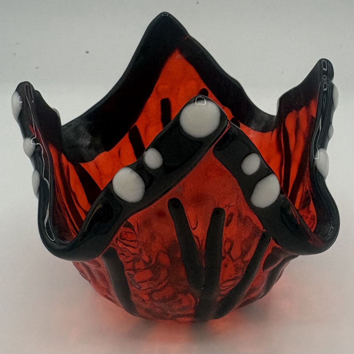 Jody Mann, Fused Glass Drape, Butterfly Wings