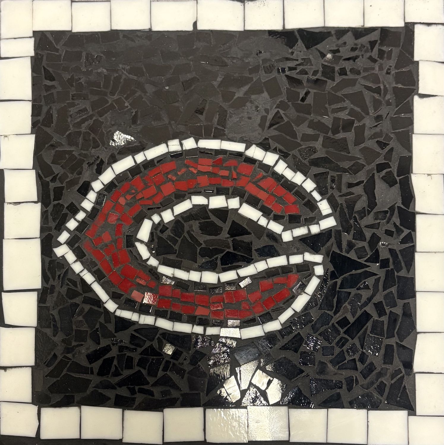 Evan Pohlman, Mosaic Garden Stone, Sports Team Logo