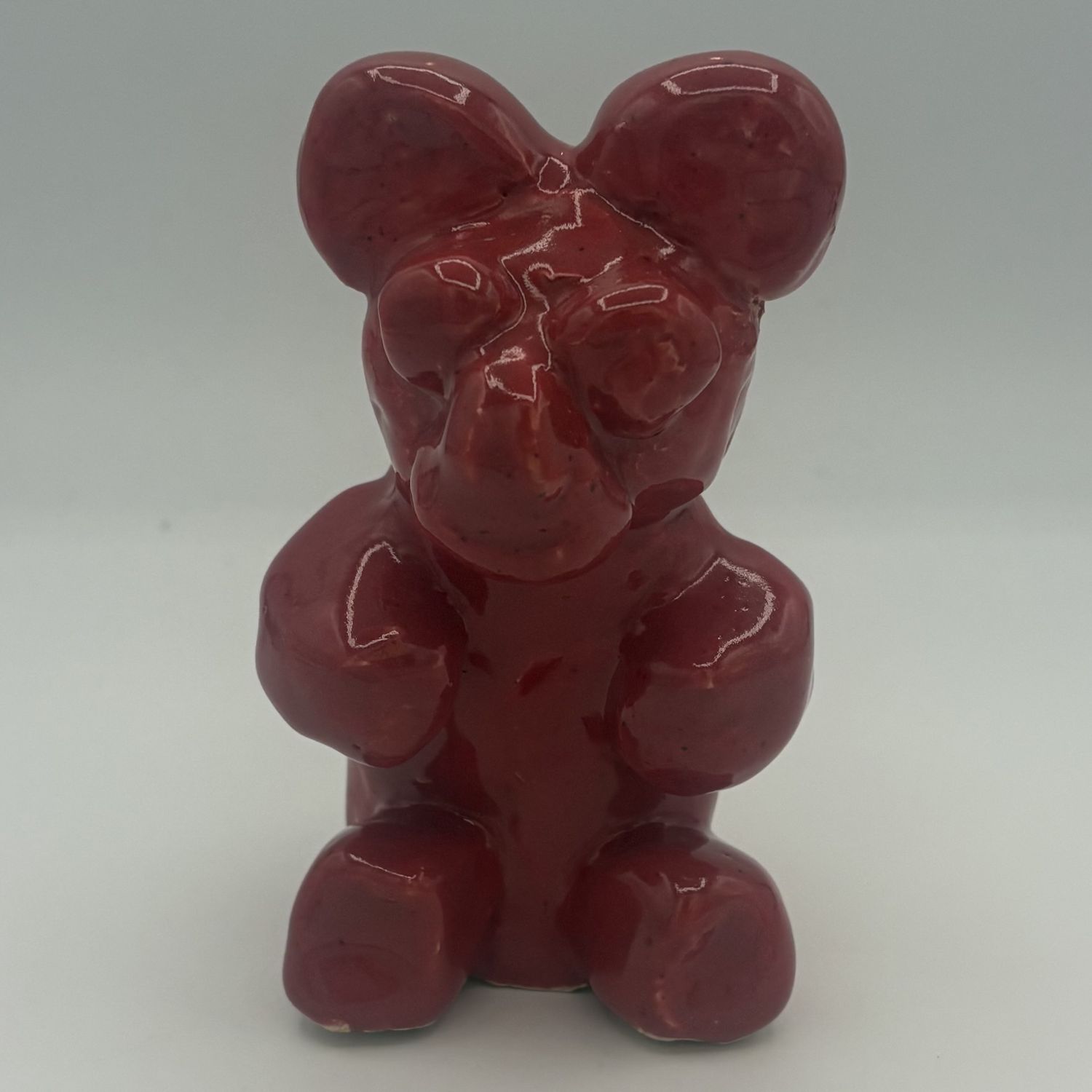 Mike Meehan, Ceramic Figurine, Red Gummy Bear
