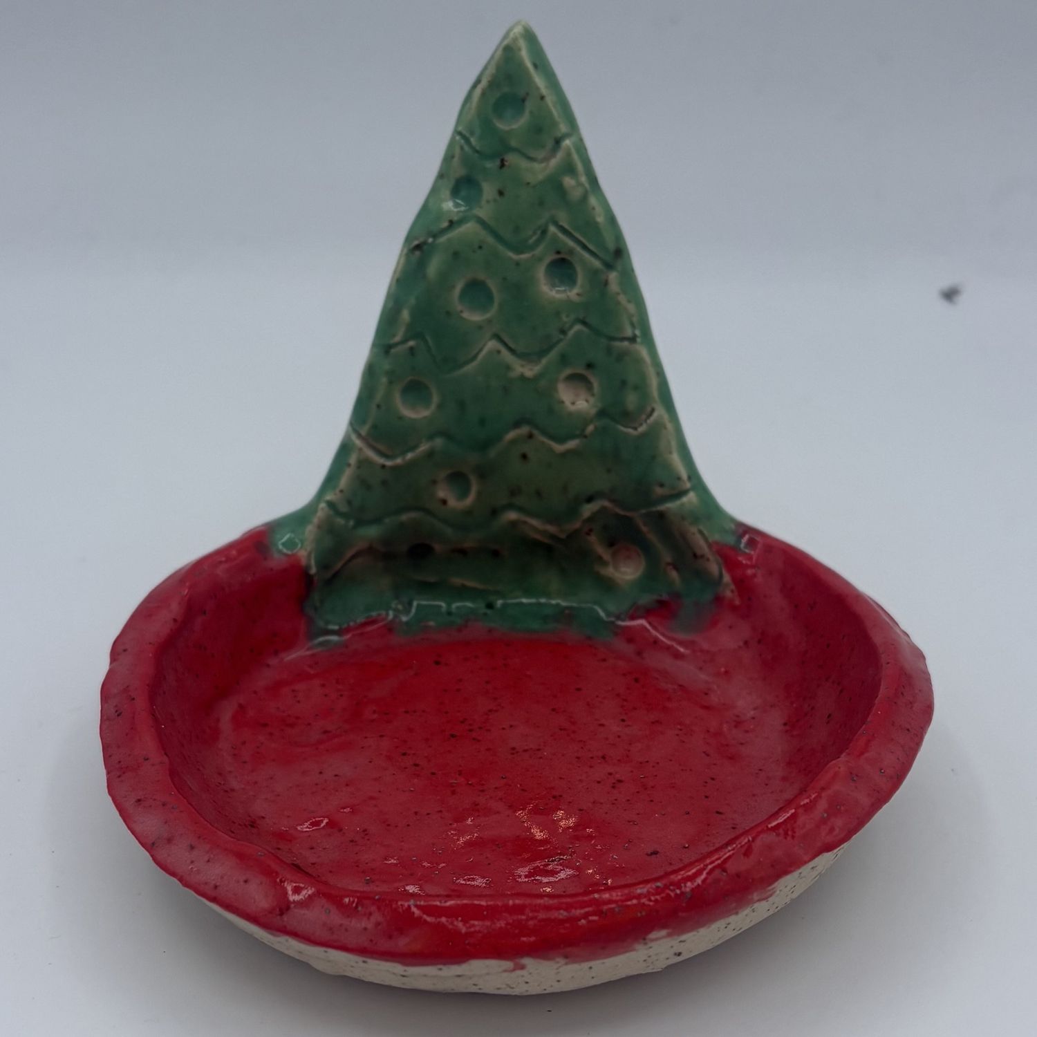 Jordan Satterfield, Ceramic Dish, Christmas Tree