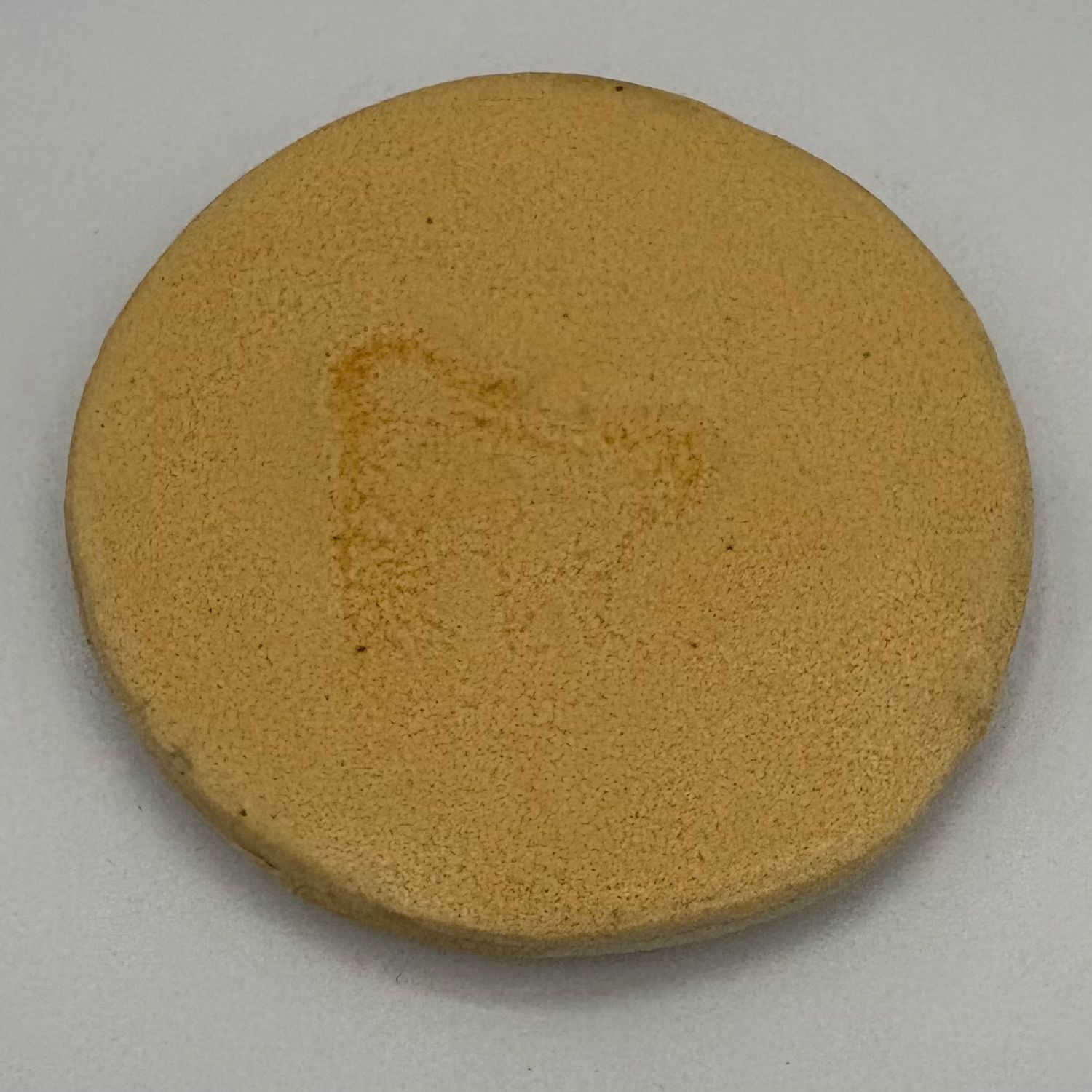 Dale Murphy, Ceramic Coaster, Cat Indent on Yellow 2