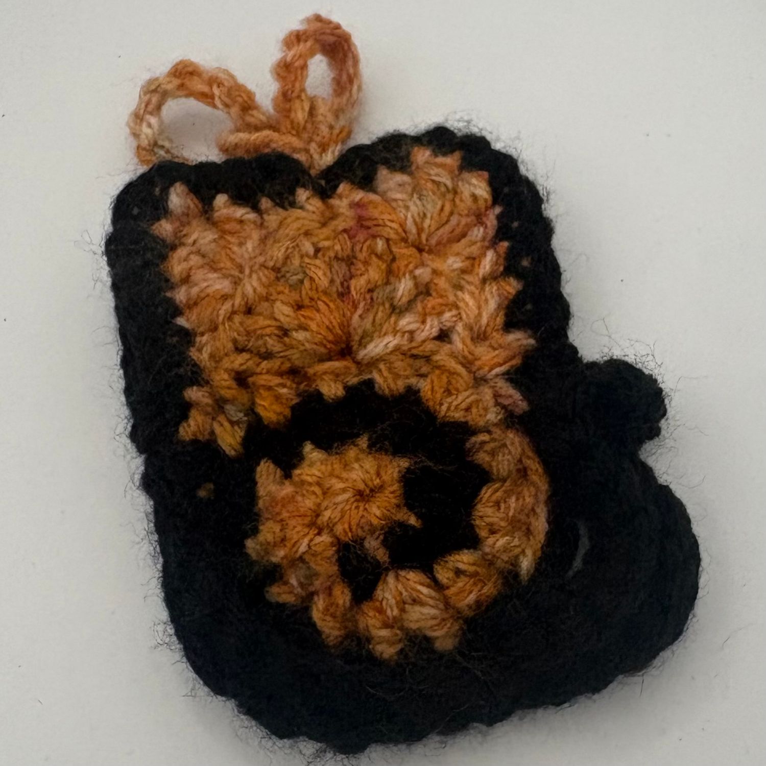 Kathleen Honeycutt, Crochet Coin Purse, Fall Kitty 1