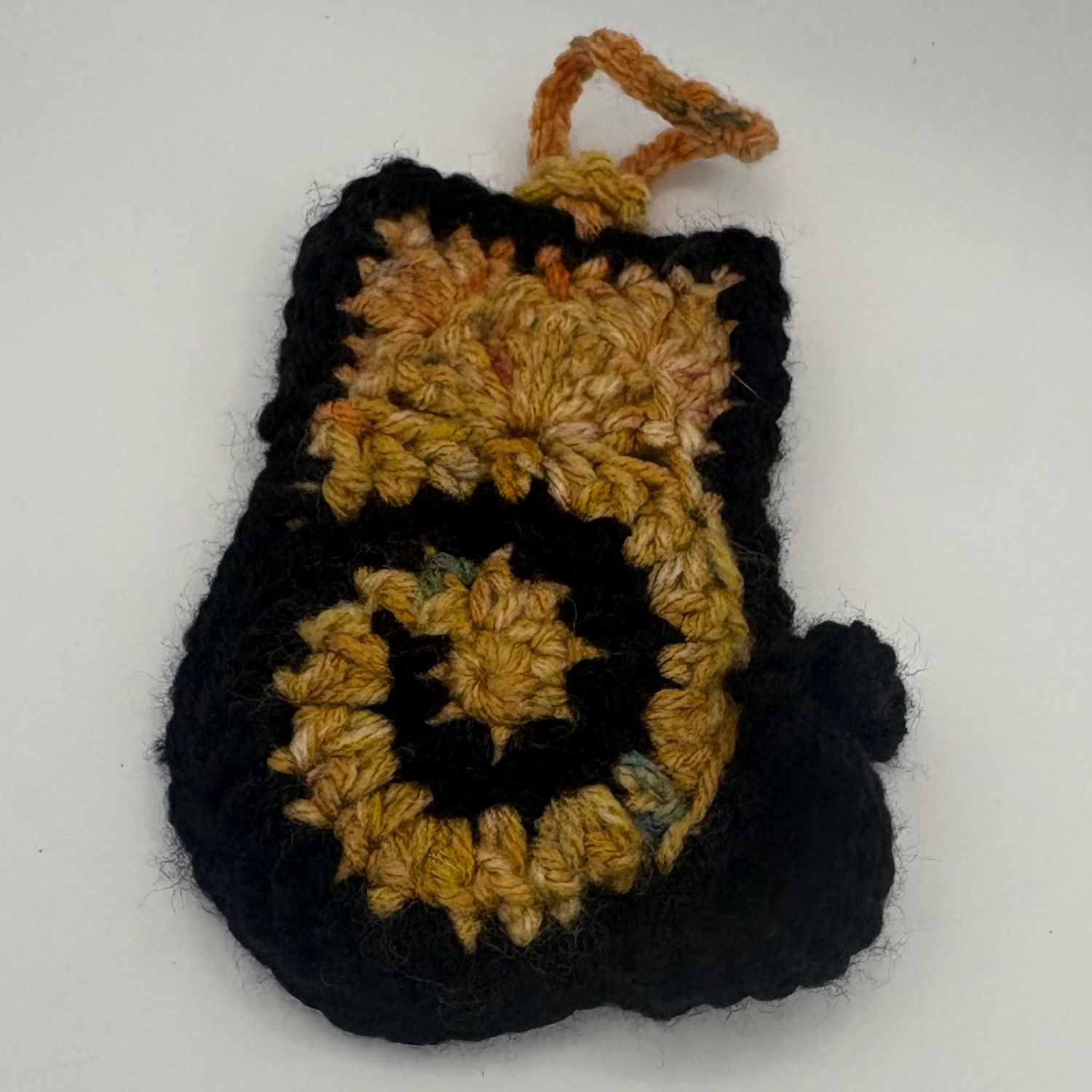 Kathleen Honeycutt, Crochet Coin Purse, Fall Kitty 2
