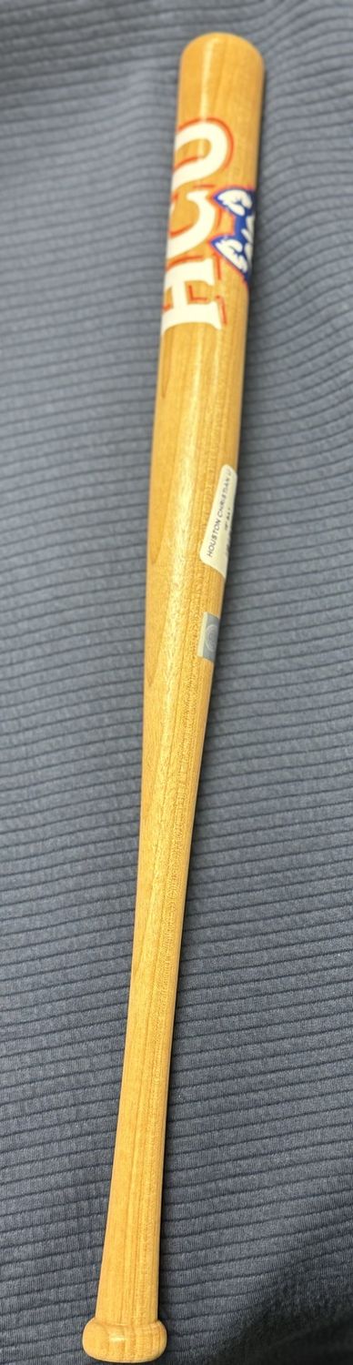 BASEBALL 18&quot; MINI WOODEN BAT HCU W/ HUSKY HEAD